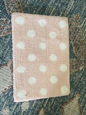 Kate Spade Pink Polka Dot Rug